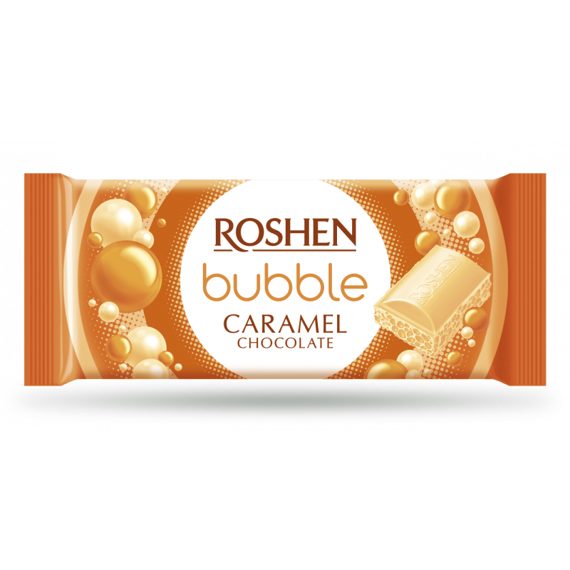 Czekolada Bąbelkowa Roshen karmelowa 80 g