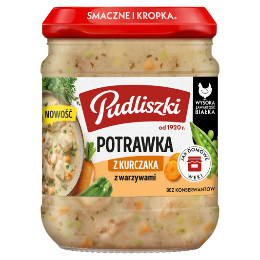 Pudliszki Potrawka z kurczaka z warzywami 440 g