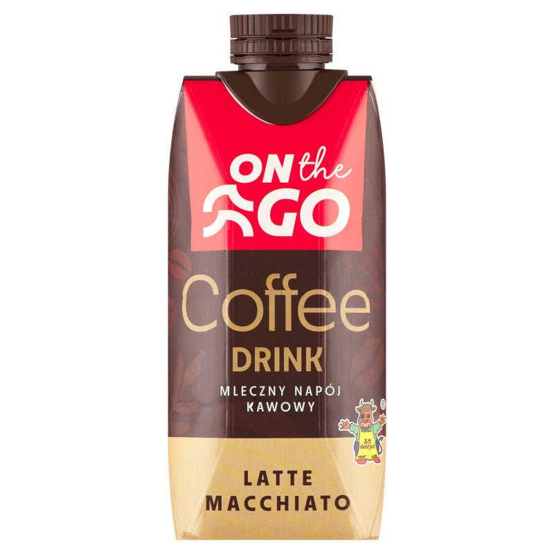 SM Gostyń On The Go Latte Macchiato Mleczny napój kawowy 330 ml
