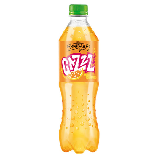 Tymbark Gazzzowany Gazowany napój mango pomarańcza 500 ml